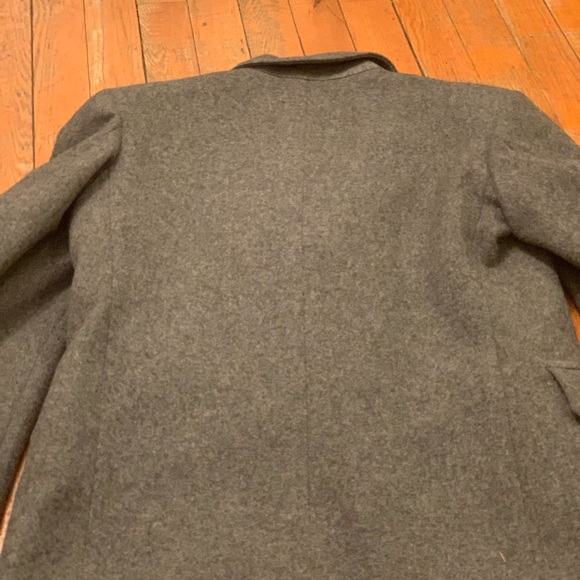 Vintage kids grey wool jacket - Picture 3 of 6